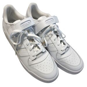 Adidas Forum Low Men's Sneakers White Triple Stripe Athletic Shoes Size 15 NWT